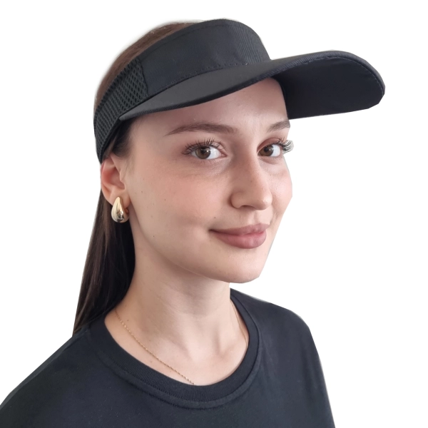 Daszek gastronomiczny regulowany czarny – odzież gastronomiczna gastronix.pl